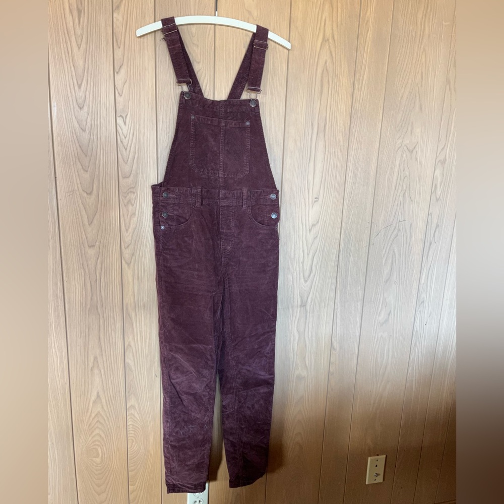 Free People Corduroy Overalls